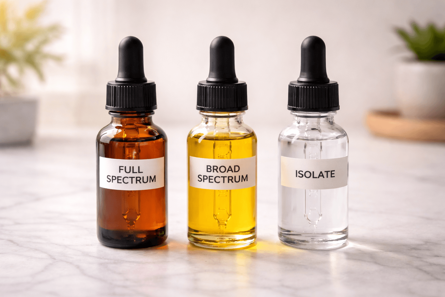 Full Spectrum vs. Broad Spectrum vs. CBD Isolate: Which Is Right for You?