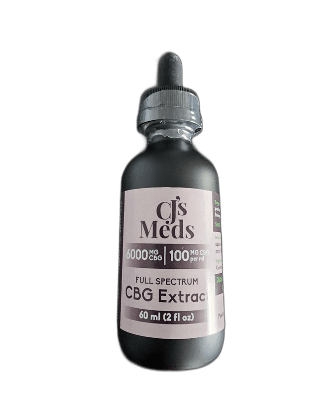 Full Spectrum CBG Extract 6000mg CBD product by CJ's Meds