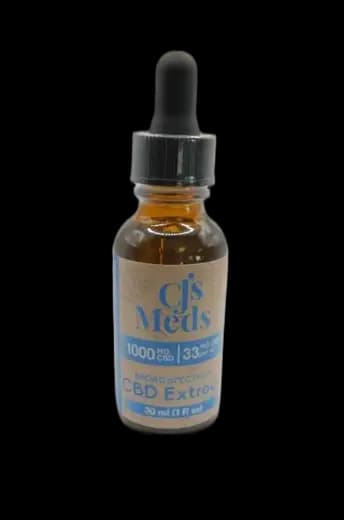 Broad Spectrum CBD Extract 1000mg CBD product by CJ's Meds