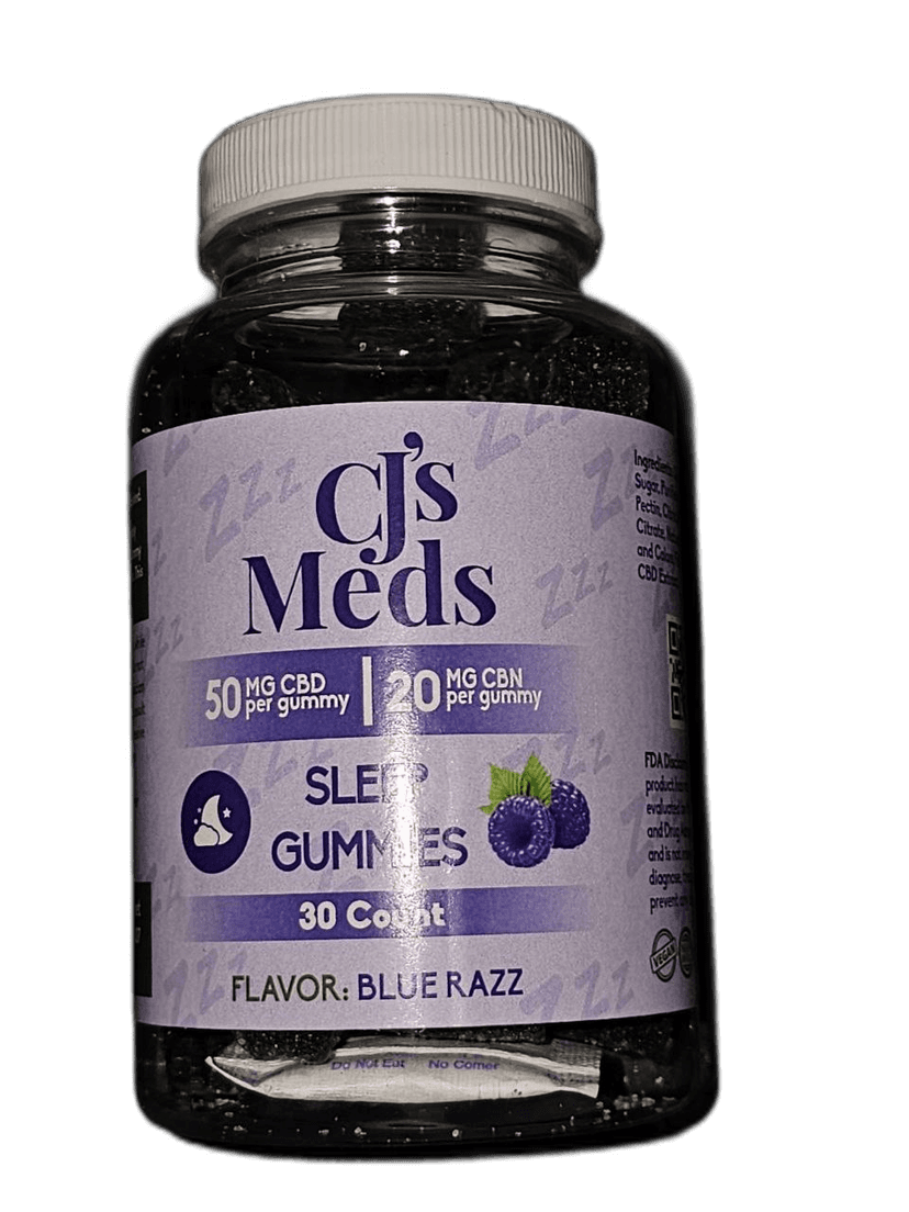 Full Spectrum Sleep Gummies CBD product by CJ's Meds